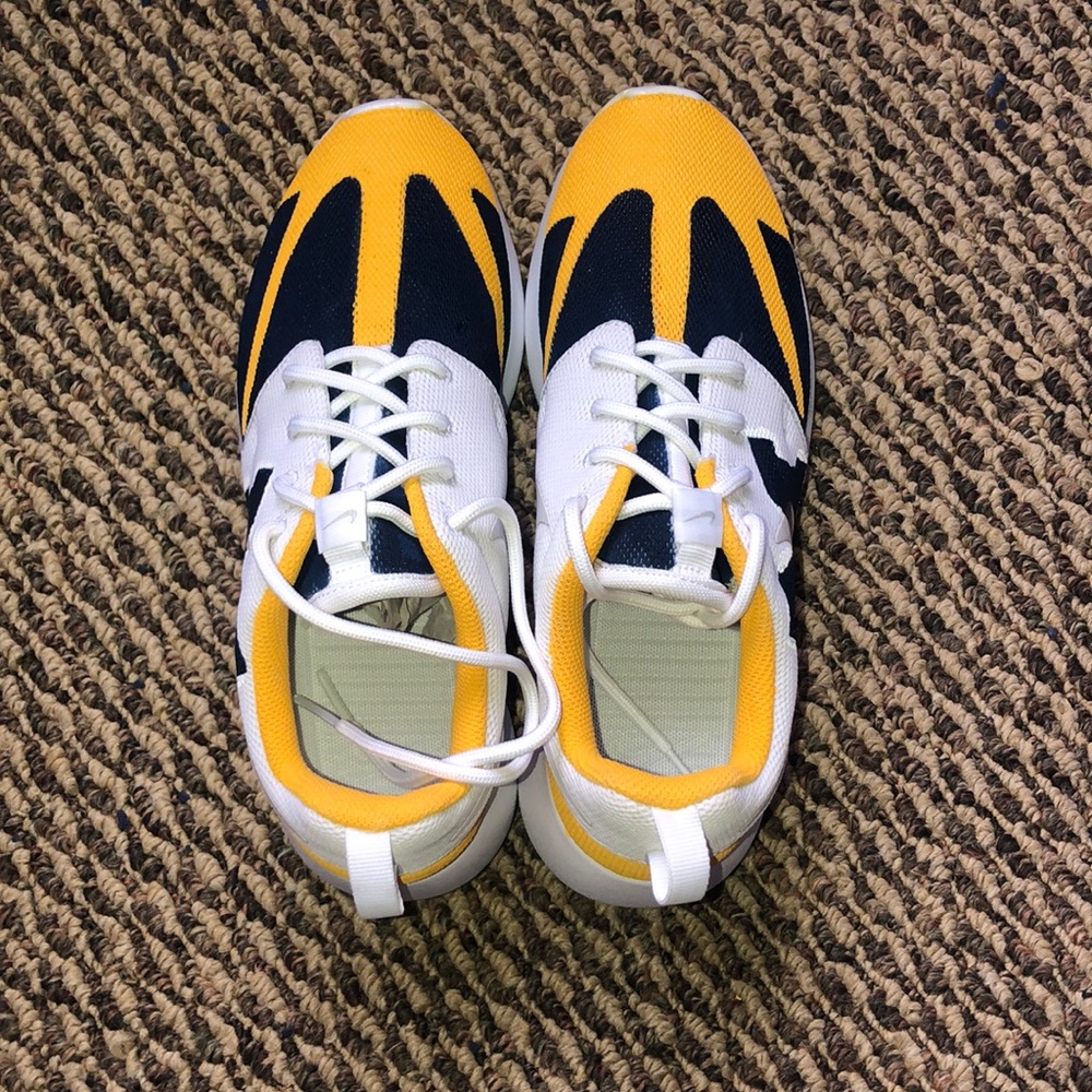 CUSTOM MADE Michigan Football Nikes